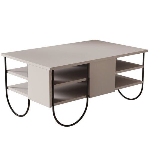 Măsuță cafea MAVERICK 2 rafturi 94 x 60 cm, Opțiuni culoare