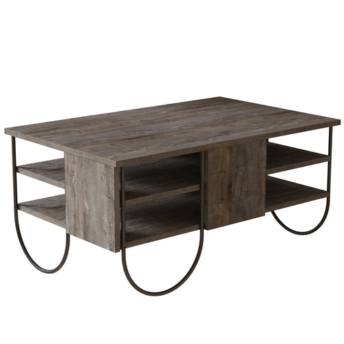 Măsuță cafea MAVERICK 2 rafturi 94 x 60 cm, Opțiuni culoare