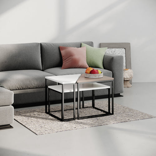 Măsuță SPLIT 3 bucăți 36 x 61 cm, Opțiuni culoare