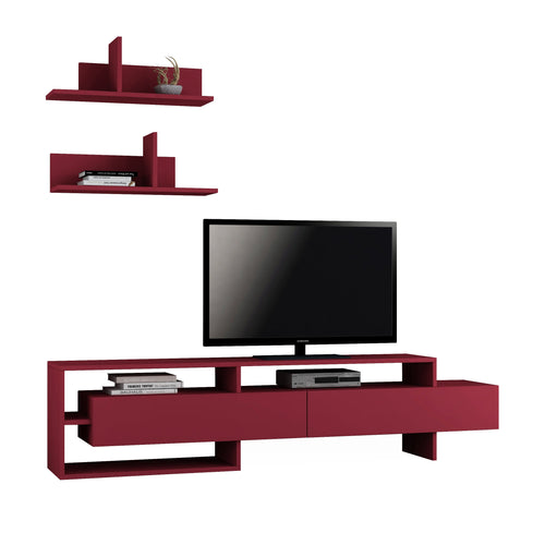 Set Comodă TV ODIN 4 rafturi 2 uşi 180 cm, Opțiuni culoare