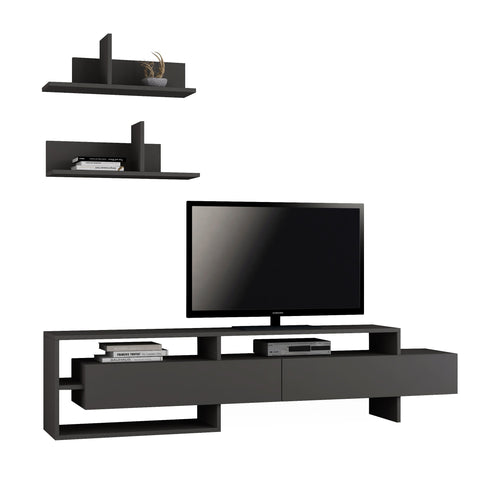 Set Comodă TV ODIN 4 rafturi 2 uşi 180 cm, Opțiuni culoare