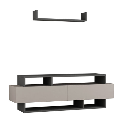 Set Comodă TV NOAH 4 rafturi 2 uşi 125 cm, Opțiuni culoare