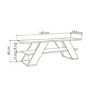 Comodă TV ARENA 1 Raft 120cm, Opţiuni culoare - Maroom