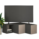 Comodă TV CUBIC 1 raft 2 sertare 90 x 92 cm, Opțiuni culoare