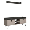 Set Comodă TV ASHLEY 3 rafturi 2 uşi 140 cm, Opțiuni culoare