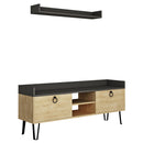 Set Comodă TV ASHLEY 3 rafturi 2 uşi 140 cm, Opțiuni culoare