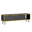 Comodă TV MILANO 1 raft 2 uşi 150cm, Opţiuni culoare