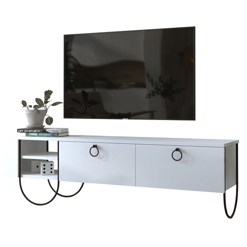 Comodă TV MAVERICK 2 rafturi 2 uşi 150 cm, Opțiuni culoare