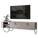 Comodă TV MAVERICK 2 rafturi 2 uşi 150 cm, Opțiuni culoare