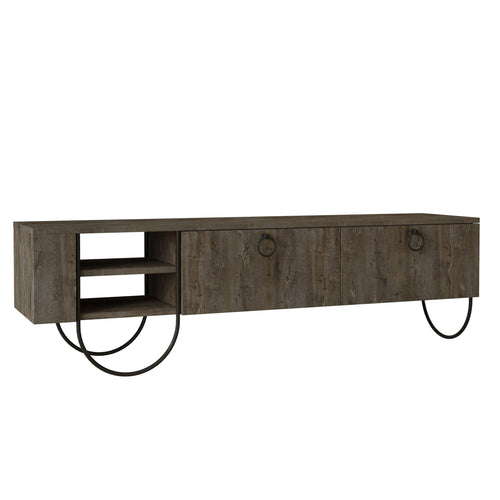 Comodă TV MAVERICK 2 rafturi 2 uşi 150 cm, Opțiuni culoare