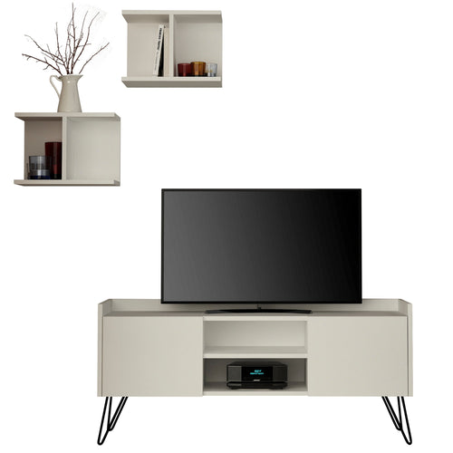 Set Comodă TV GRACE 2 rafturi 2 uşi 126 cm, Opțiuni culoare