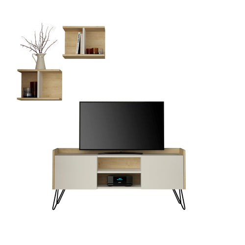 Set Comodă TV GRACE 2 rafturi 2 uşi 126 cm, Opțiuni culoare