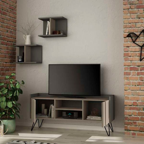 Set Comodă TV GRACE 2 rafturi 2 uşi 126 cm, Opțiuni culoare