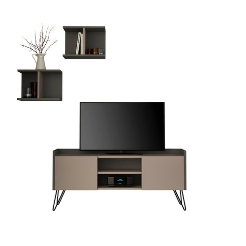 Set Comodă TV GRACE 2 rafturi 2 uşi 126 cm, Opțiuni culoare