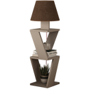 Lampadar ZETA 2 rafturi 22 x 85 cm, Opțiuni culoare