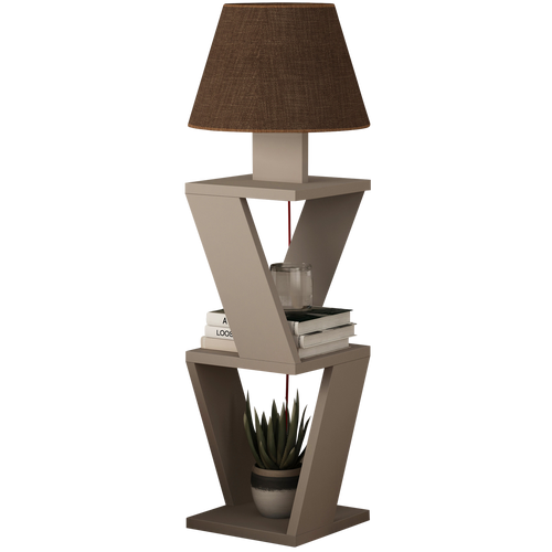 Lampadar ZETA 2 rafturi 22 x 85 cm, Opțiuni culoare