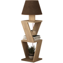 Lampadar ZETA 2 rafturi 22 x 85 cm, Opțiuni culoare