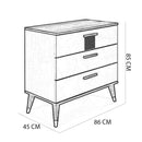 Comodă FULYA 3 sertare 86 x 85 cm - Maroom