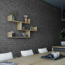 Raft de perete BULLY 120 x 66 cm, Opțiuni culoare