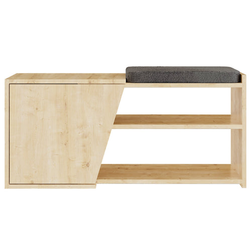 Bancheta PROPER 2 rafturi 1 ușă 104 cm, Opțiuni culoare