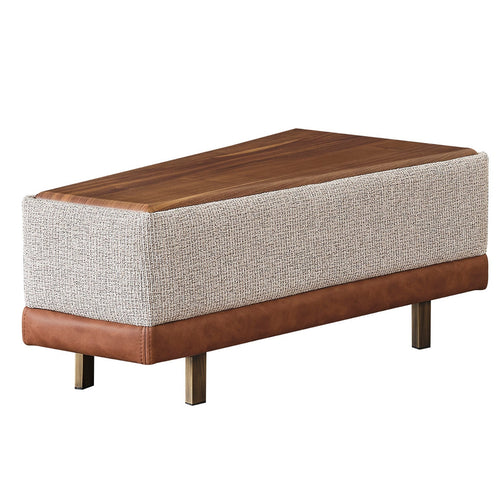 Canapea modulară extensibilă ASTRA cu modul măsuță 280 cm, Crem-Maro - Maroom