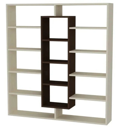 Bibliotecă OXFORD 14 rafturi 125 x 136 cm, Opțiuni culoare