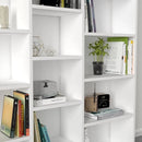 Bibliotecă OXFORD 14 rafturi 125 x 136 cm, Opțiuni culoare