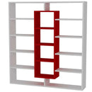 Bibliotecă OXFORD 14 rafturi 125 x 136 cm, Opțiuni culoare