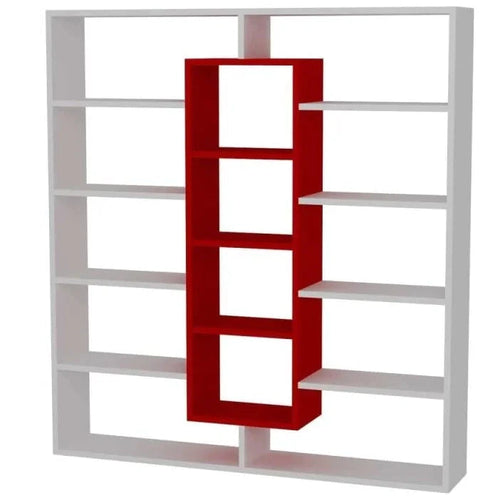 Bibliotecă OXFORD 14 rafturi 125 x 136 cm, Opțiuni culoare