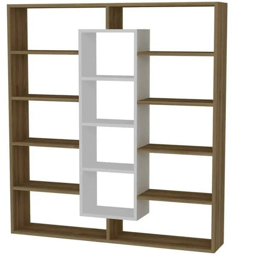 Bibliotecă OXFORD 14 rafturi 125 x 136 cm, Opțiuni culoare