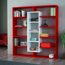 Bibliotecă OXFORD 14 rafturi 125 x 136 cm, Opțiuni culoare