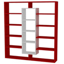 Bibliotecă OXFORD 14 rafturi 125 x 136 cm, Opțiuni culoare