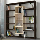 Bibliotecă OXFORD 14 rafturi 125 x 136 cm, Opțiuni culoare