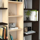 Bibliotecă OXFORD 14 rafturi 125 x 136 cm, Opțiuni culoare