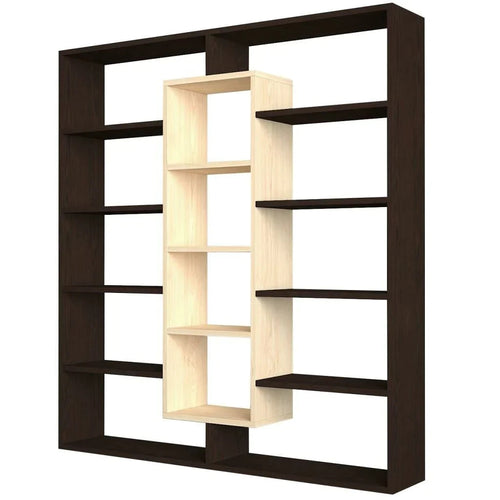 Bibliotecă OXFORD 14 rafturi 125 x 136 cm, Opțiuni culoare