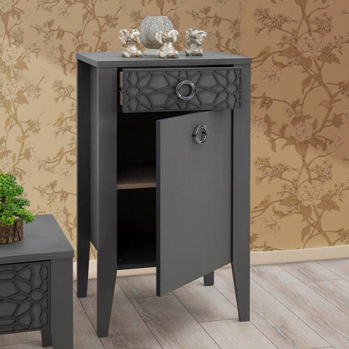 Comodă BADE 1 uşa 1 sertar 60 x 109 cm - Maroom