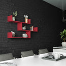 Raft de perete BULLY 120 x 66 cm, Opțiuni culoare