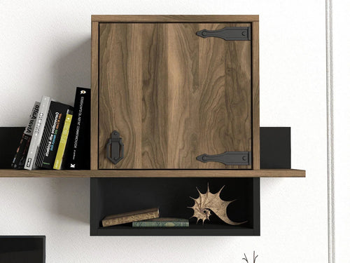 Set comodă TV RILEY 3 uși 4 rafturi 180 cm - Maroom