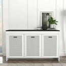 Comodă WHITNEY 3 uși 120 x 75 cm