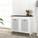 Comodă WHITNEY 2 uși 90 x 75 cm - Maroom