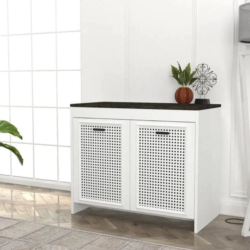 Comodă WHITNEY 2 uși 90 x 75 cm - Maroom