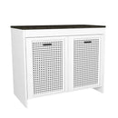 Comodă WHITNEY 2 uși 90 x 75 cm - Maroom