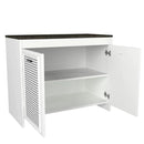 Comodă WHITNEY 2 uși 90 x 75 cm - Maroom