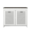 Comodă WHITNEY 2 uși 90 x 75 cm - Maroom