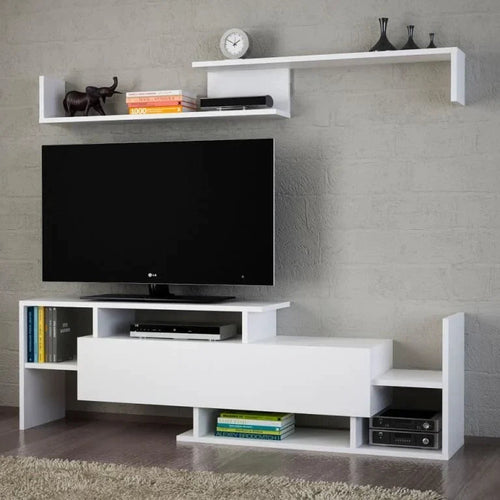 Set comodă TV DUSTIN 1 ușa 7 rafturi 154 cm, Opțiuni culoare