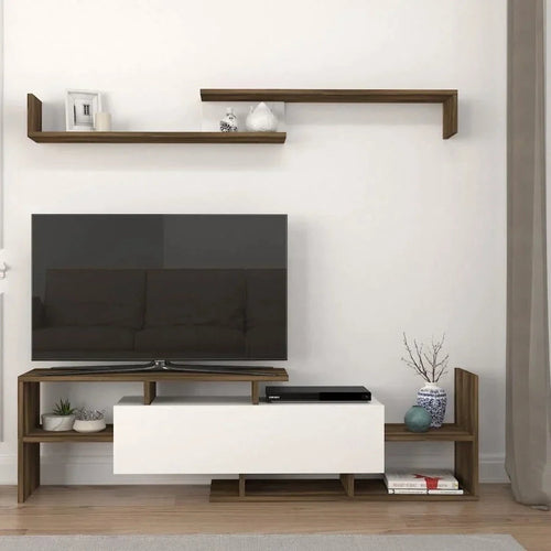 Set comodă TV DUSTIN 1 ușa 7 rafturi 154 cm, Opțiuni culoare