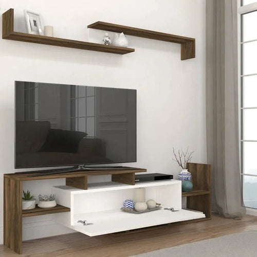 Set comodă TV DUSTIN 1 ușa 7 rafturi 154 cm, Opțiuni culoare