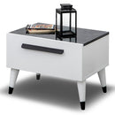 Noptieră EMPOLI ALB 1 sertar 59 x 45 cm - Maroom