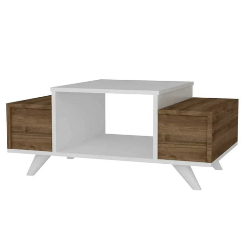 Măsuță cafea BIANCA 2 uși 1 raft 90 x 60 cm - Maroom