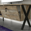 Set comodă TV CHLOE 2 uși 3 rafturi 180 cm - Maroom